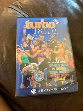 Beachbody TurboJam DVD - Blue and Orange Cover